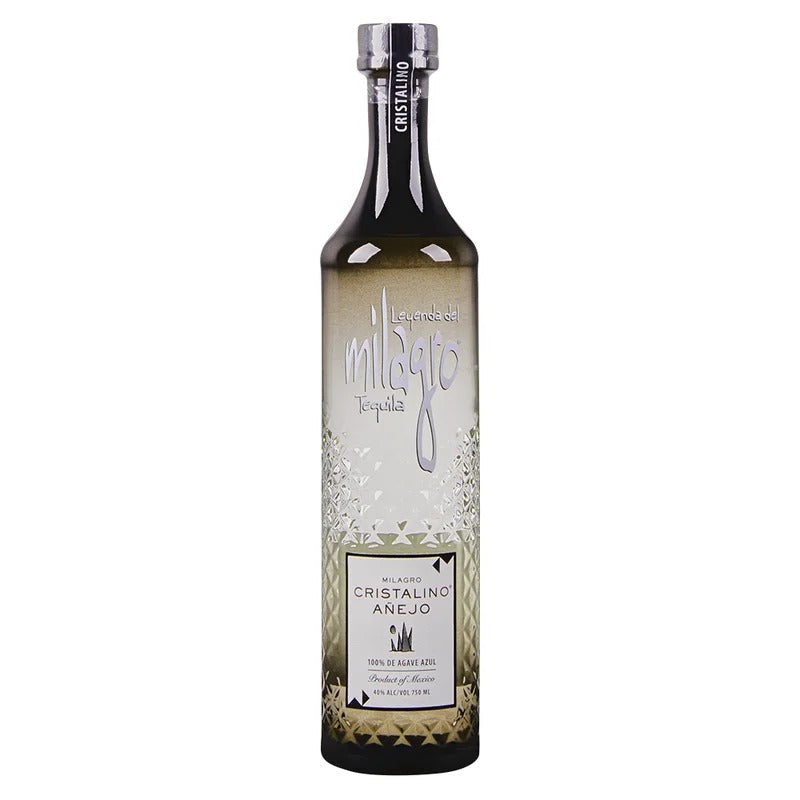 Milagro Cristalino Anejo Tequila (750ml)