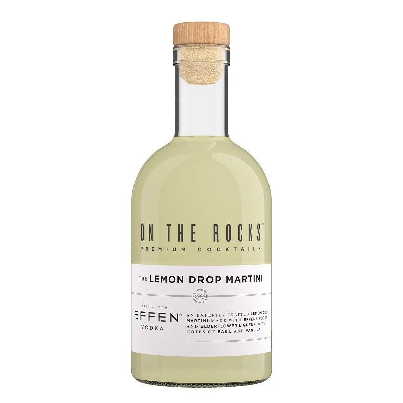 On The Rocks Lemon Drop Martini Cocktail 375mL