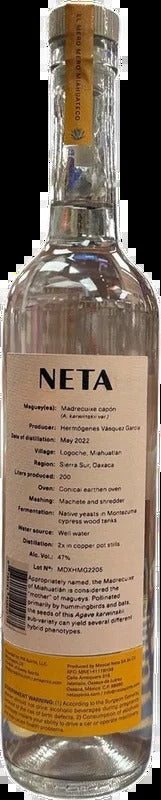 Neta Madrecuixe Capon Hermogenes Vasquez Garcia Agave Spirit 750ml