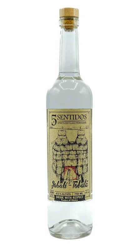 5 Sentidos Jabali Tobala Agave Spirit 750ml