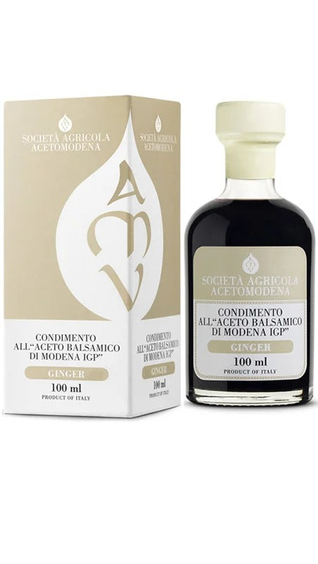Condimento All’Aceto Balsamico Di Modena IGP – Ginger 100ml – Astucciato – Acetomodena