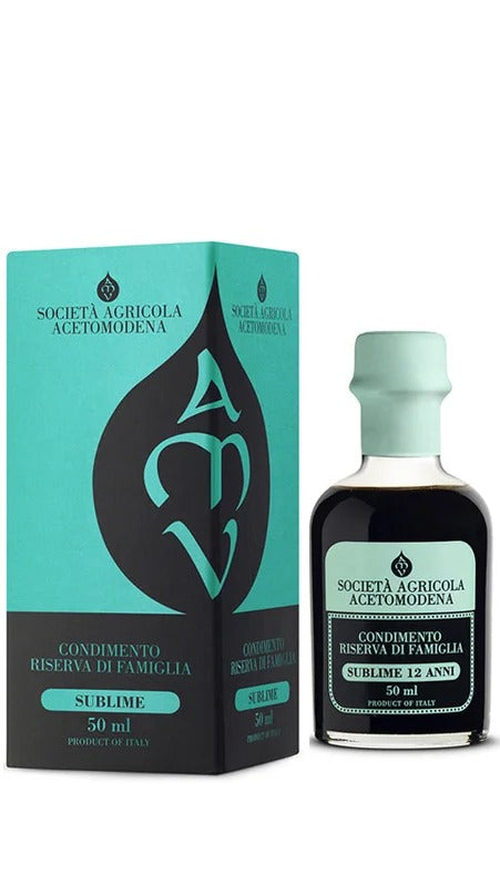 Condimento Riserva Di Famiglia DOP – Sublime Invecchiato 12 Anni 50ml – Astucciato – Acetomodena