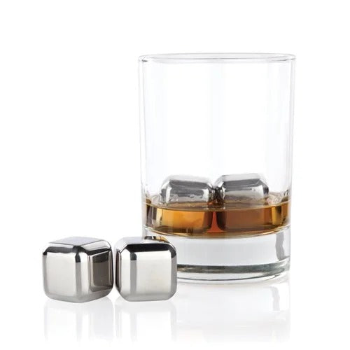 True Fabrications – Glacier Rocks – Small Stainless Steel Cubes