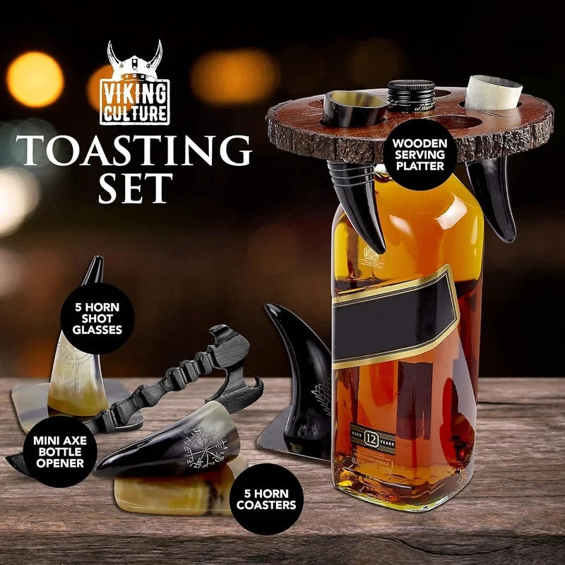 The Viking Chieftain’s Toasting Set
