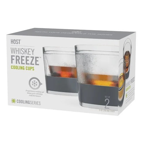 True Fabrications – Whiskey FREEZE� Cooling Cups (set of 2)