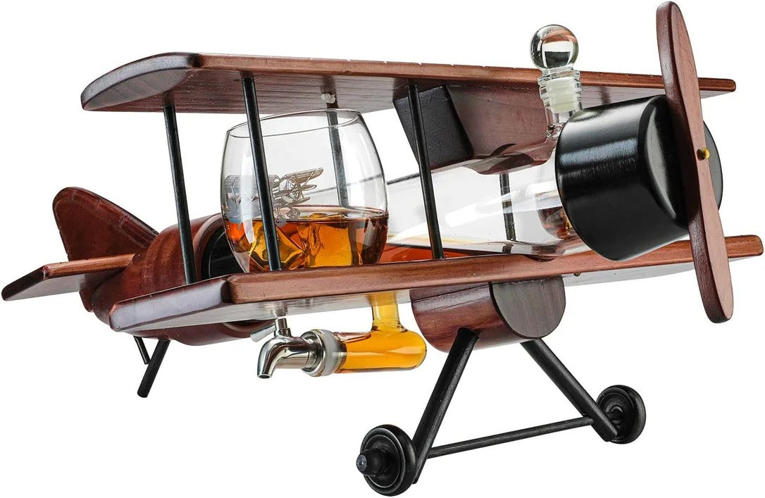 The Airplane Decanter Set