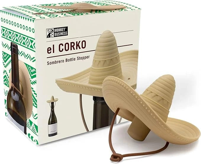 “El Corko” Sombrero Bottle Stopper