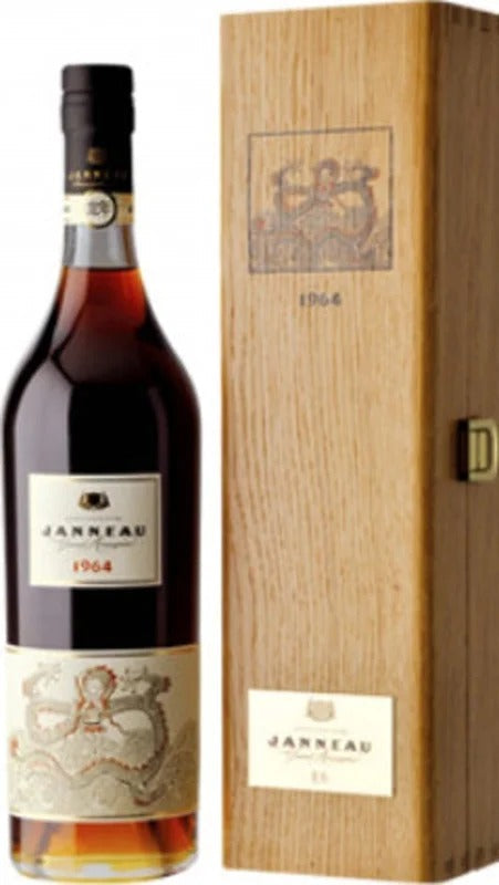 Grand Armagnac Janneau Dragon 1964 – 70cl – Cassa di Legno