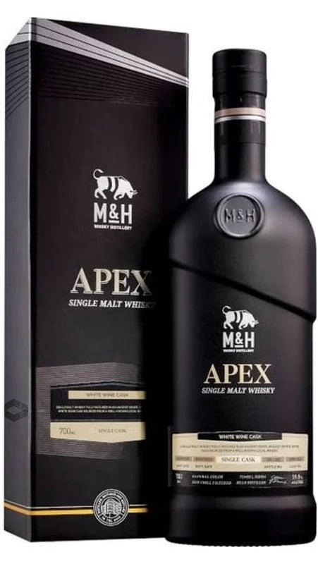 Single Malt Whisky 70cl – Apex Black White Wine Cask 2019 – Astucciato – M&H Distillery
