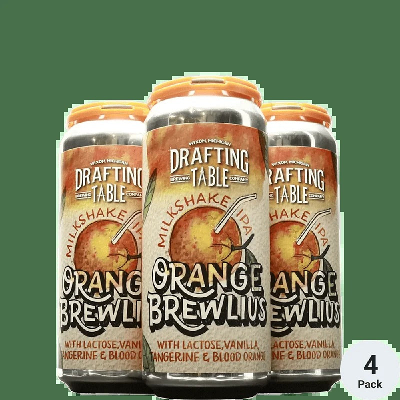 Drafting Table Orange Brewlius