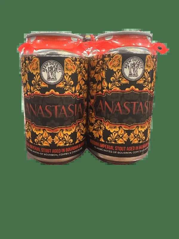 Brew Detroit Anastasia Russian Imperial Stout Aged in Bourbon Barrels