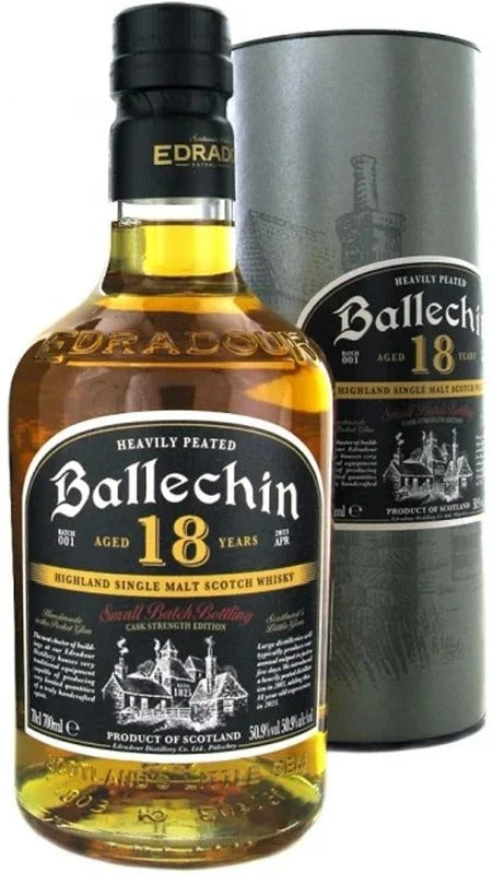 Whisky 2004 18 yo Small Batch Bottling Cask Strength 70cl – Ballechin – Edradour