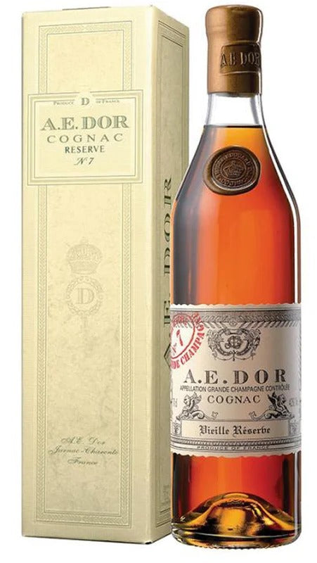 Cognac n° 7 Grande Champagne -Invecchiato 45 Anni 70cl Astucciato – AE Dor