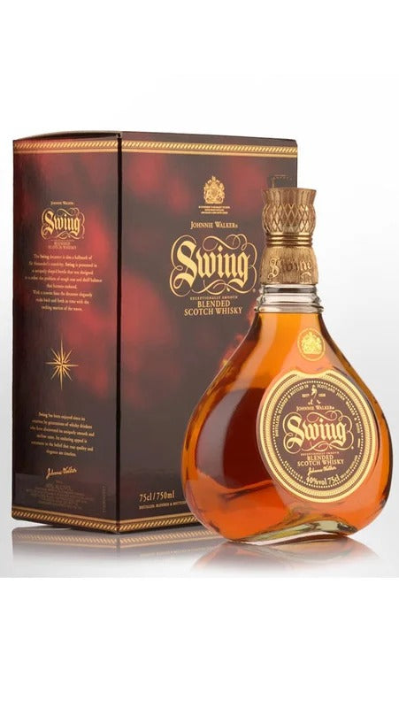 Whisky Johnnie Walker Swing 70cl – Giftbox – ETICHETTA DANNEGGIATA