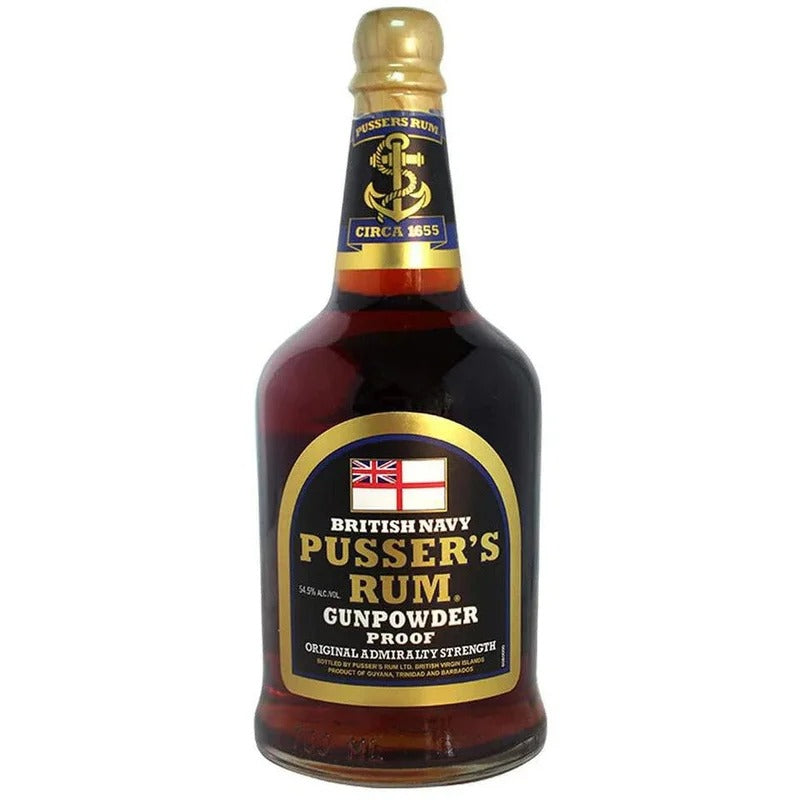 Pusser’s Gunpowder Proof British Navy Rum 750ml