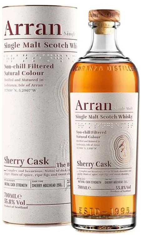 Arran Single Malt Bodega Sherry Cask – 70cl – Astucciato