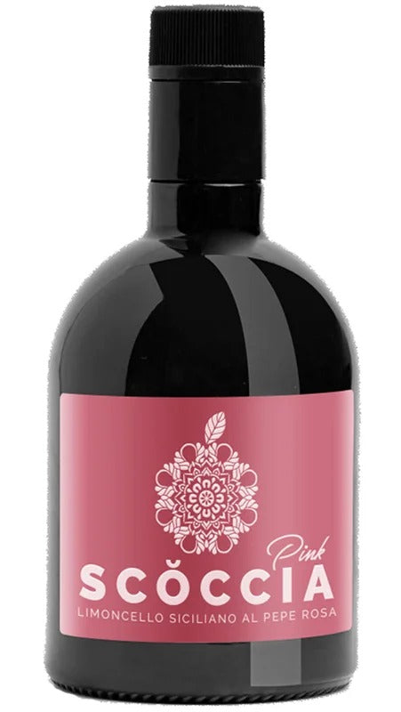 Amaro Limoncello Siciliano al Pepe Rosa 50cl – Pink – Scoccia