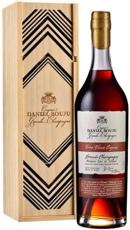 Tres Vieux Cognac Cognac de Grande Champagne AOC – 70 cl – Cassa Legno – Daniel Bouju – Folonari