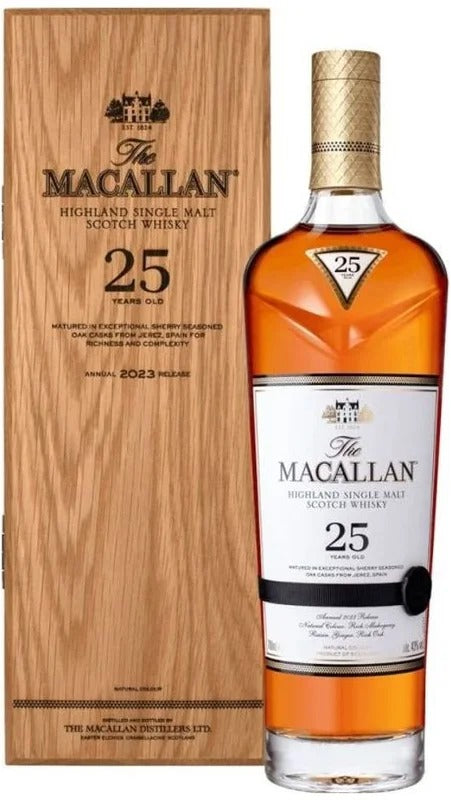 Whisky 25 yo Sherry Oak Cask 2024 70cl – Macallan
