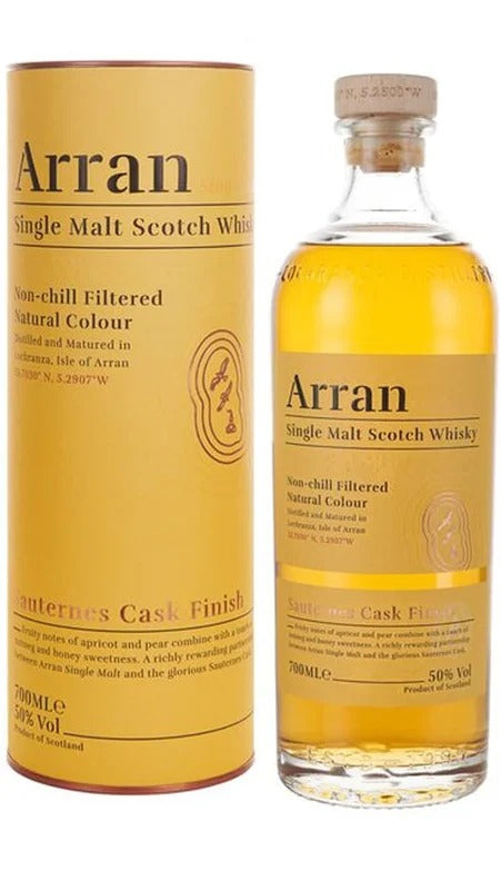 Arran Single Malt Cask Finish Sauternes – 70cl – Astucciato