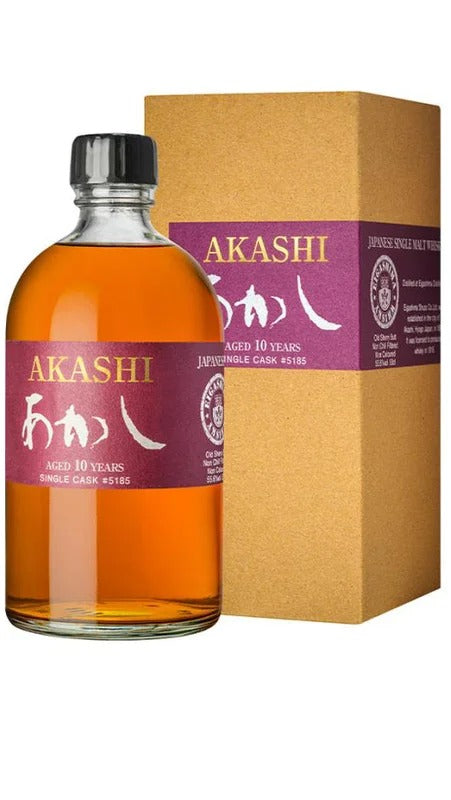 Akashi Single Malt 10 YO Sherry Cask – Invecchiato 10 Anni 50cl Astucciato – Akashi White Oak Distillery
