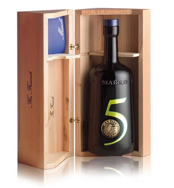 Grappa di Barolo 100cl – For Fiends – Cassa di Legno – Marolo