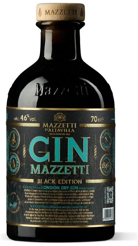 Gin Black Edition 70cl – Mazzetti