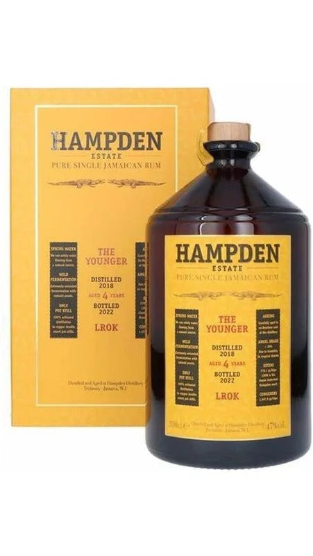 Rum LROK 2018 The Younger 3lt – Hampden Estate
