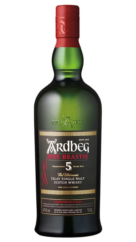 Whisky Wee Beastie 5 Years Old 70cl – Ardbeg