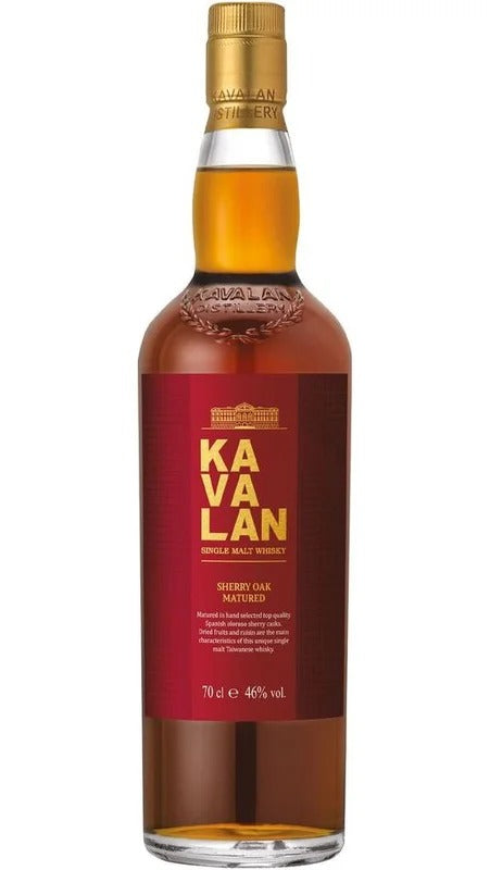 Whisky Sherry Oak Matured 70cl – Kavalan