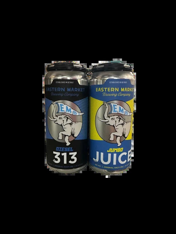 Eastern Market Mixed Pack Jumbo Juice IPA and Diesel 313 IPA