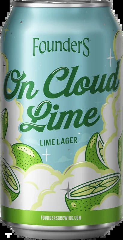 Founders ‘On Cloud Lime’ Lime Lager 5% ABV