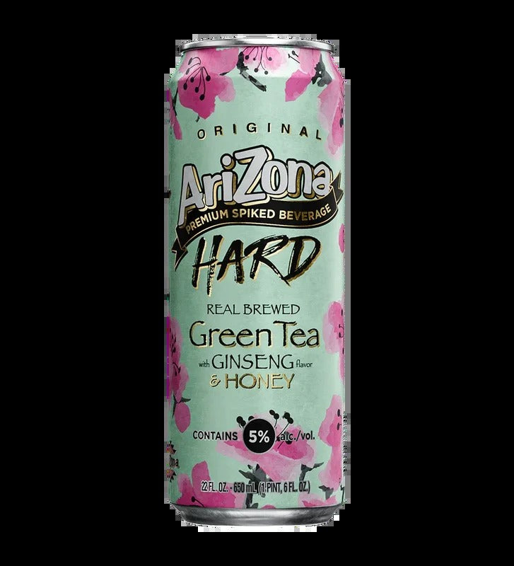 Arizona Hard Iced Tea Green Tea Contains (5% Alc.)