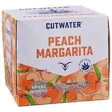 Cutwater Peach Margarita 12oz 4 Pack Can