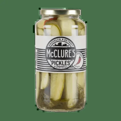 Mcclure’s Garlic Dill Pickles Spicy