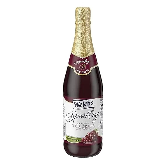 Welch’s Non-Alcoholic Sparkling Red Grape Cocktail Juice 750ml