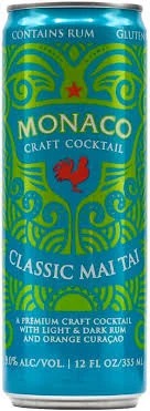 Monaco Classic Mai Tai Cocktail 12-Oz Can