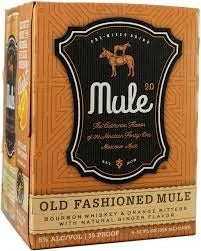 Mule 2.0 Old Fashioned Mule Cocktail 4-Pack Can