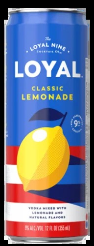 Loyal Nine Classic Vodka Lemonade Cocktail 355ml