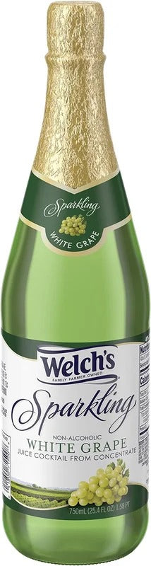 Welch’s Non-Alcoholic Sparkling White Grape Cocktail Juice 750ml