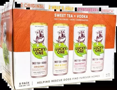 High Noon Lucky One Original Sweet Tea Vodka Variety 8-Pack