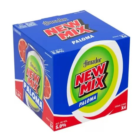 El Jimador New Mix Paloma Tequila Cocktail 4-Pack