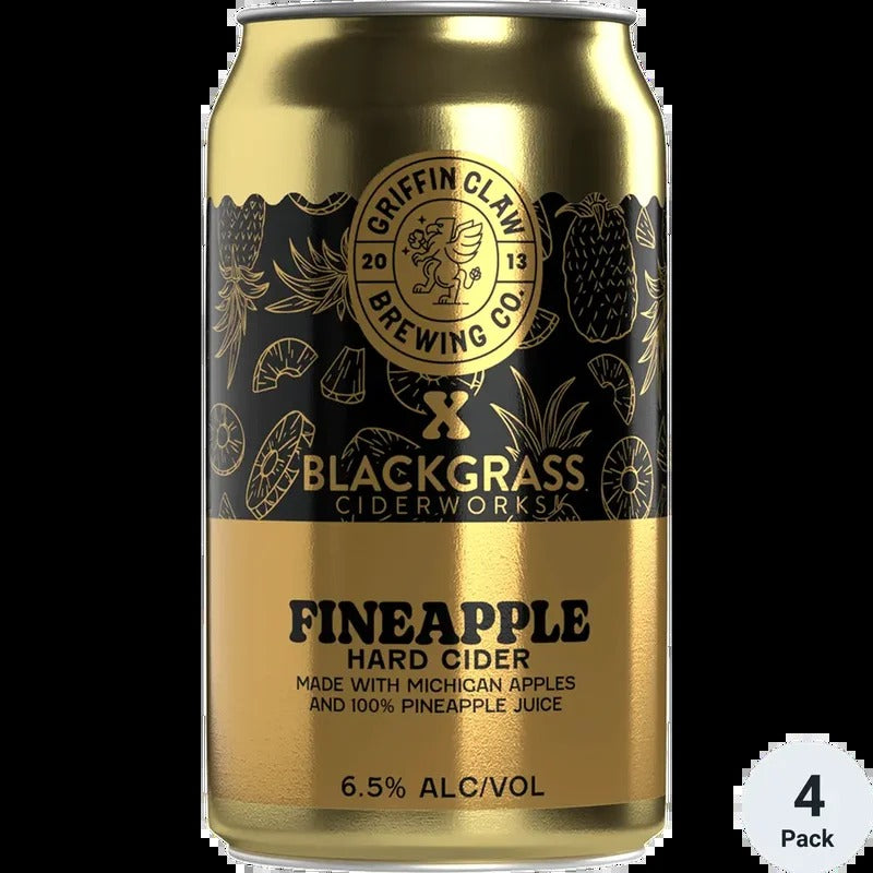 Griffin Claw X Blackgrass Pineapple Hard Cider