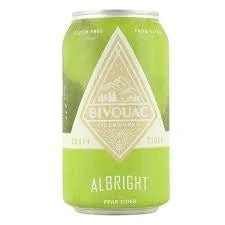Bivouac Craft Cider Dry Pear Cider 12oz 4 Pack Can
