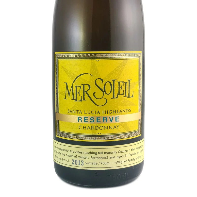 Mer Soleil Santa Lucia Highlands Reserve Chardonnay 2013