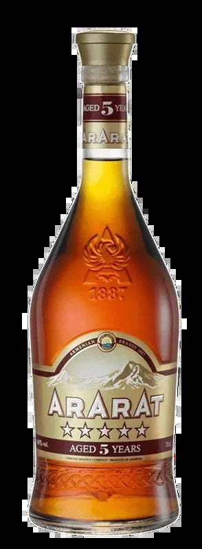 Ararat 5 Stars V.S. 5 Year Old Brandy 750ml