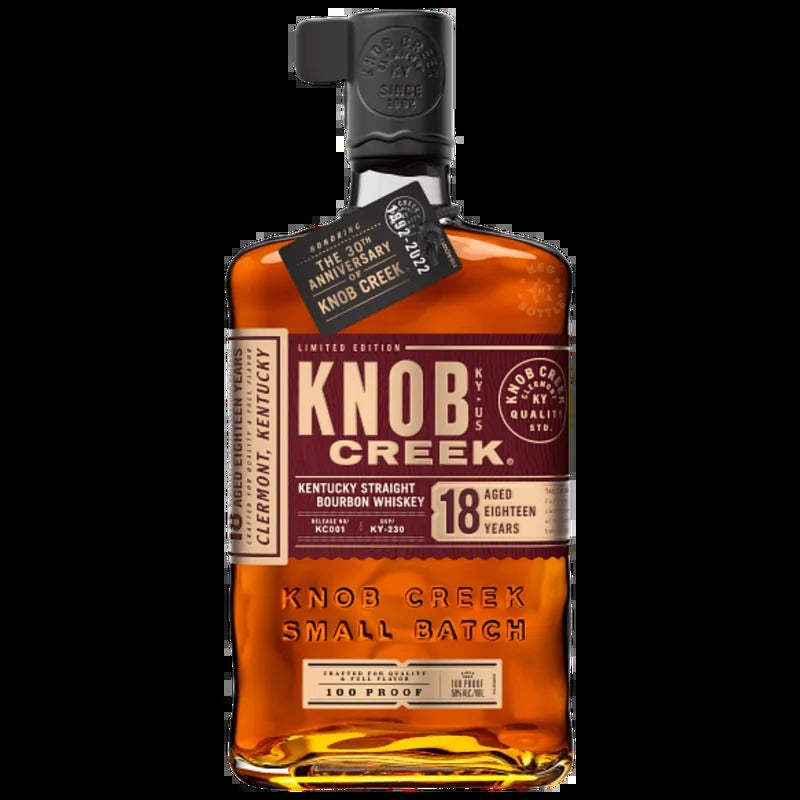 Knob Creek 18 Year Single Barrel Bourbon Whiskey 750 mL