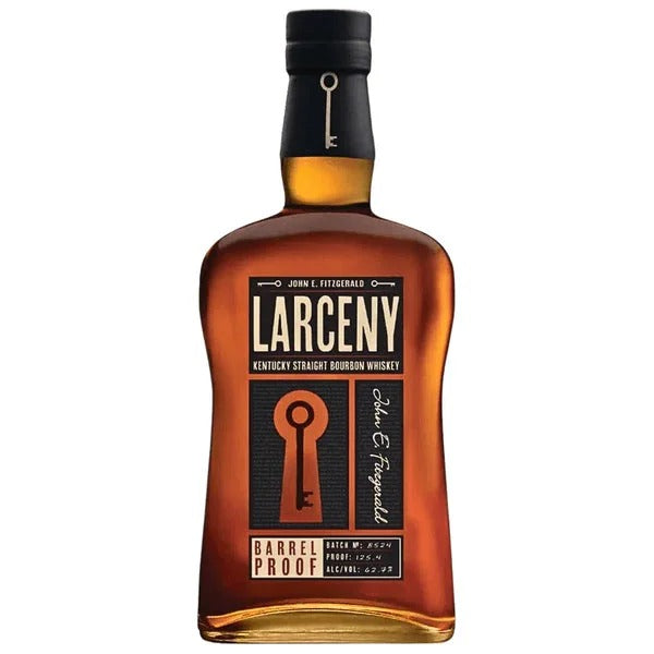 John E. Fitzgerald Larceny Barrel Proof A124 Kentucky Straight Very Small Batch Bourbon Whiskey 750ml