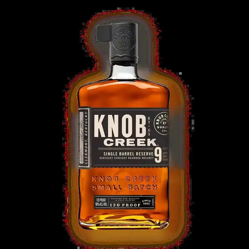 Knob Creek Single Barrel Reserve 9 Year Old Straight Bourbon Whiskey 750ml