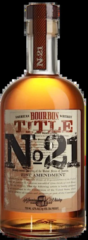 Title No. 21 American Bourbon Whiskey 750ml